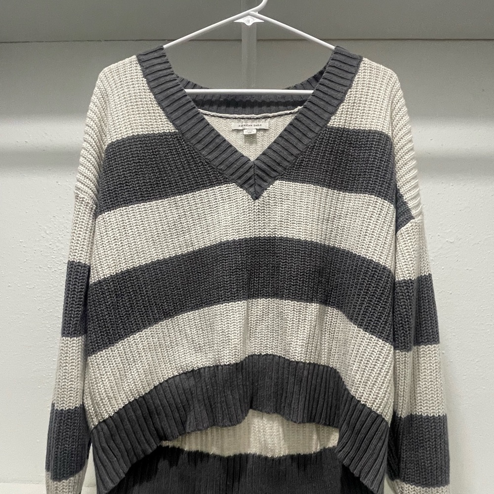 American Eagle Striped Sweater
